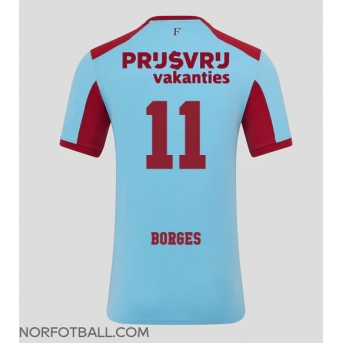 Billige Fotballdrakt Feyenoord Goncalo Borges #11 Replika Tredjedrakt 2025-26 Kortermet